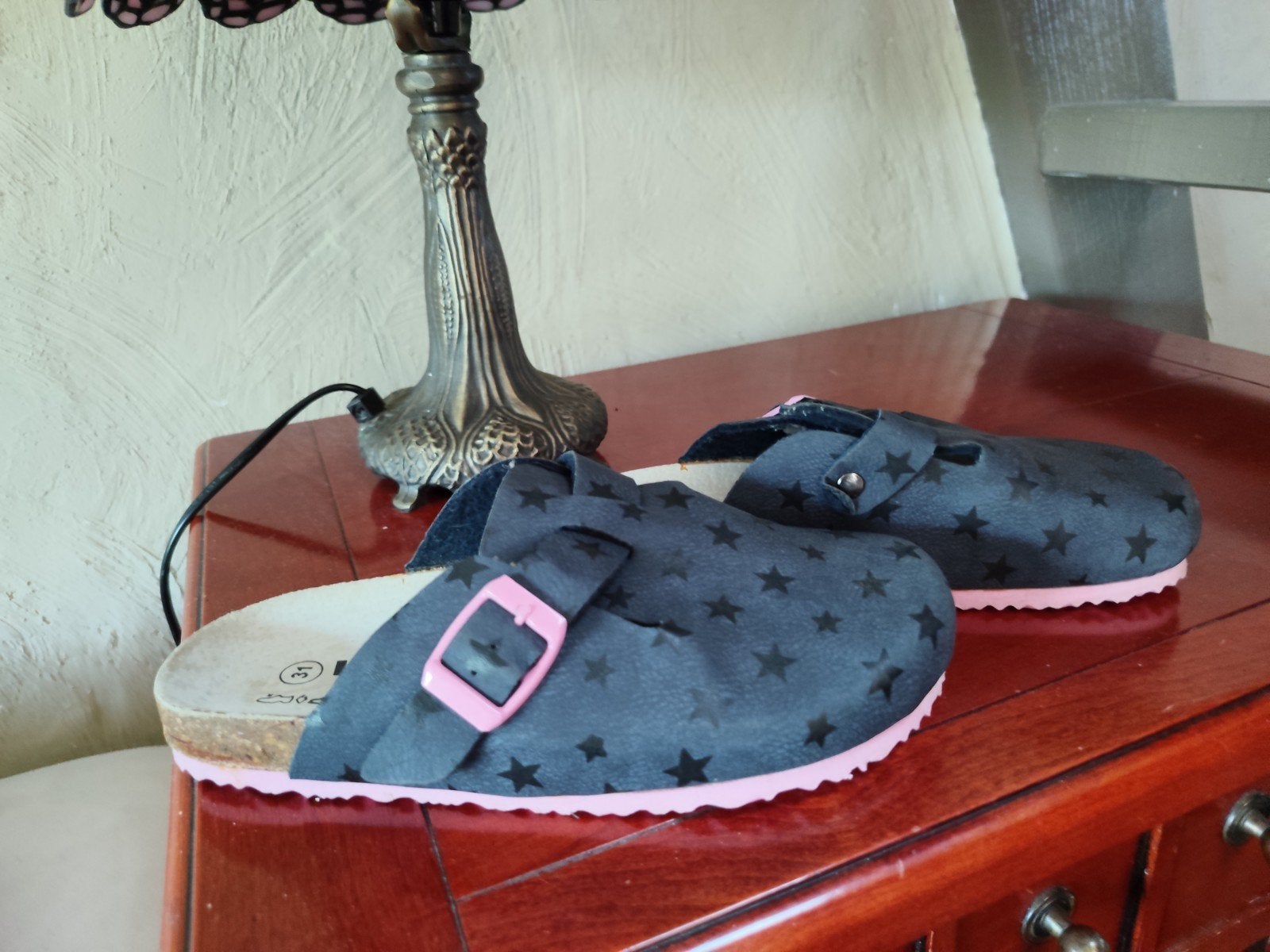 blauwe muilen/ dichte slippers  31, Ophalen of Verzenden, Nieuw, Jongen of Meisje, Overige typen