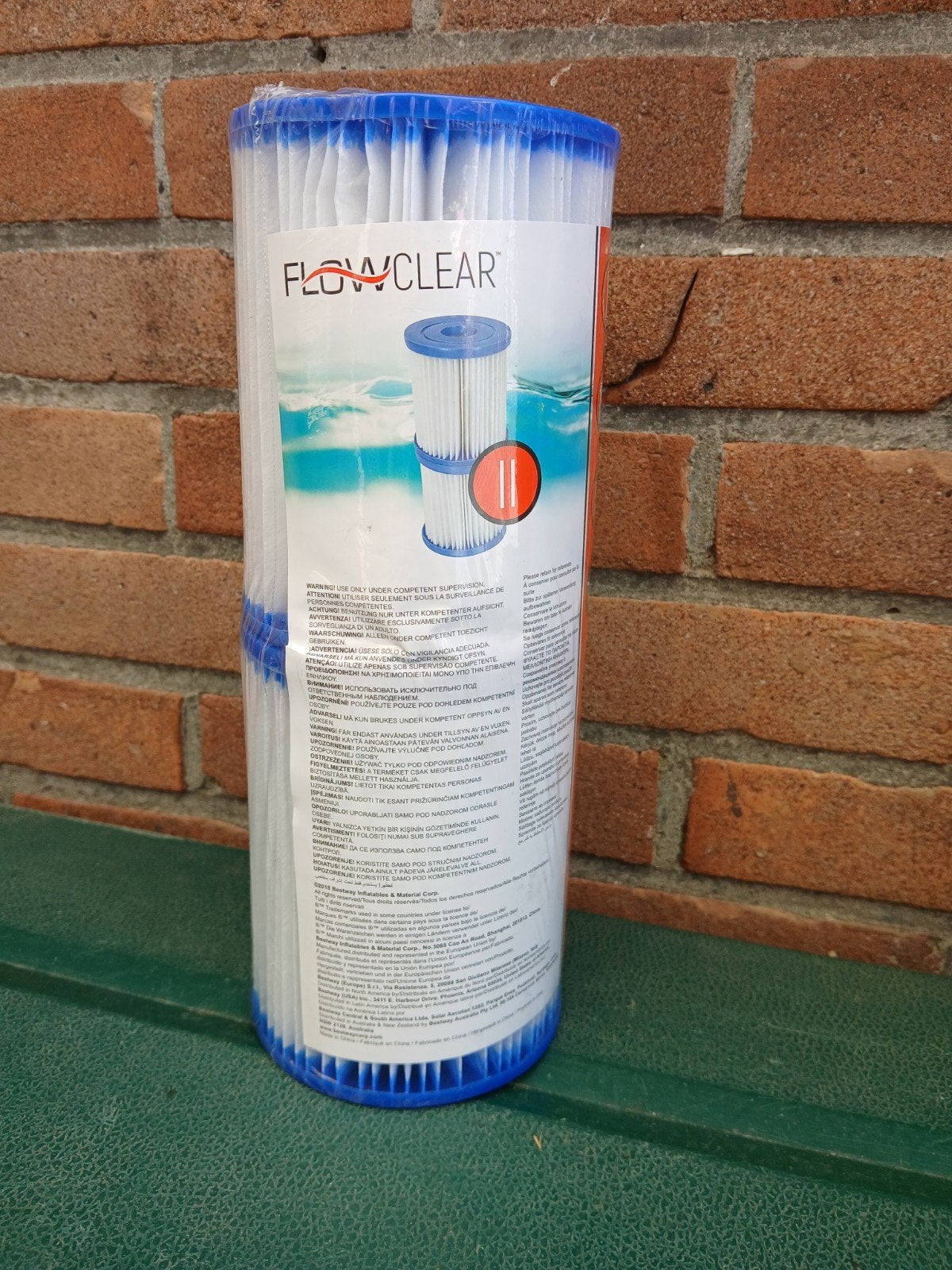 FlowClear Filterpatronen (2 stuks) voor 220-240V/12V pompen, Verzenden, Nieuw, Filter