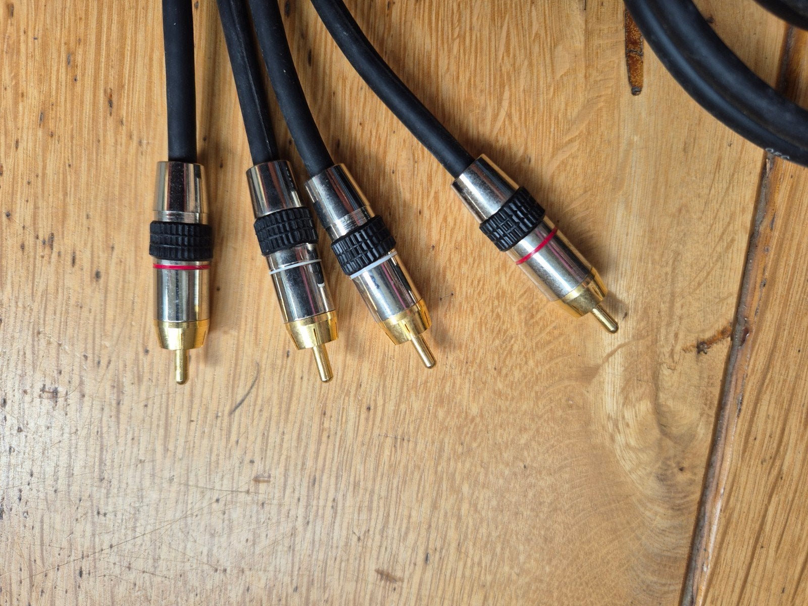 Audiokabel 5m, Ophalen of Verzenden, Gebruikt, 5 tot 10 meter, Luidsprekerkabel