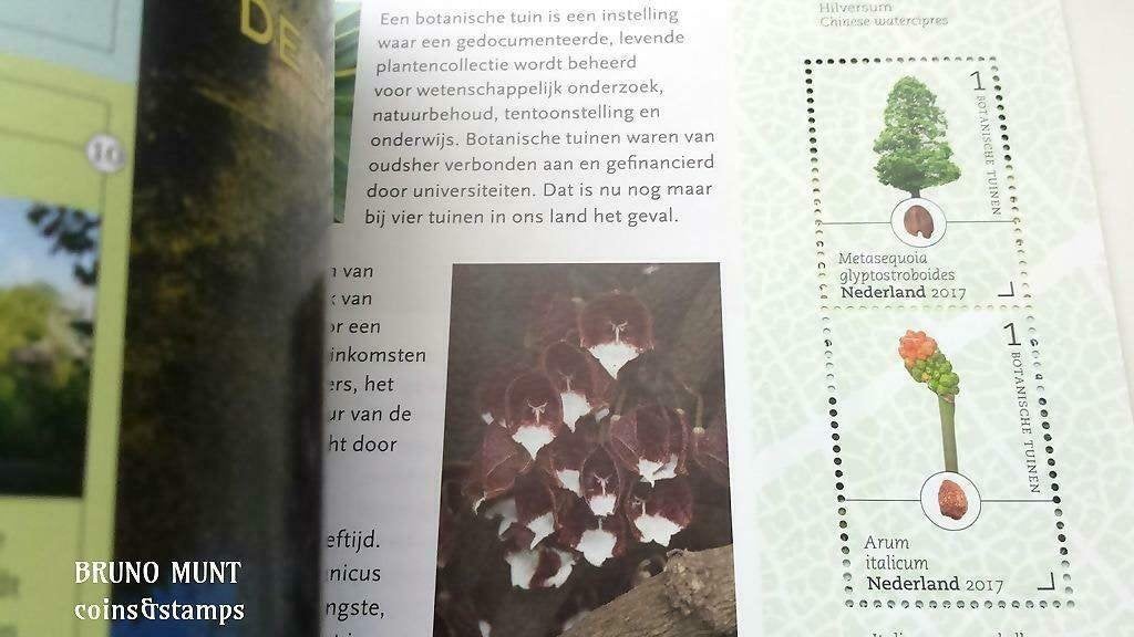 Prestigeboekje 69 - Botanische tuinen, Verzenden, Na 1940, Postfris