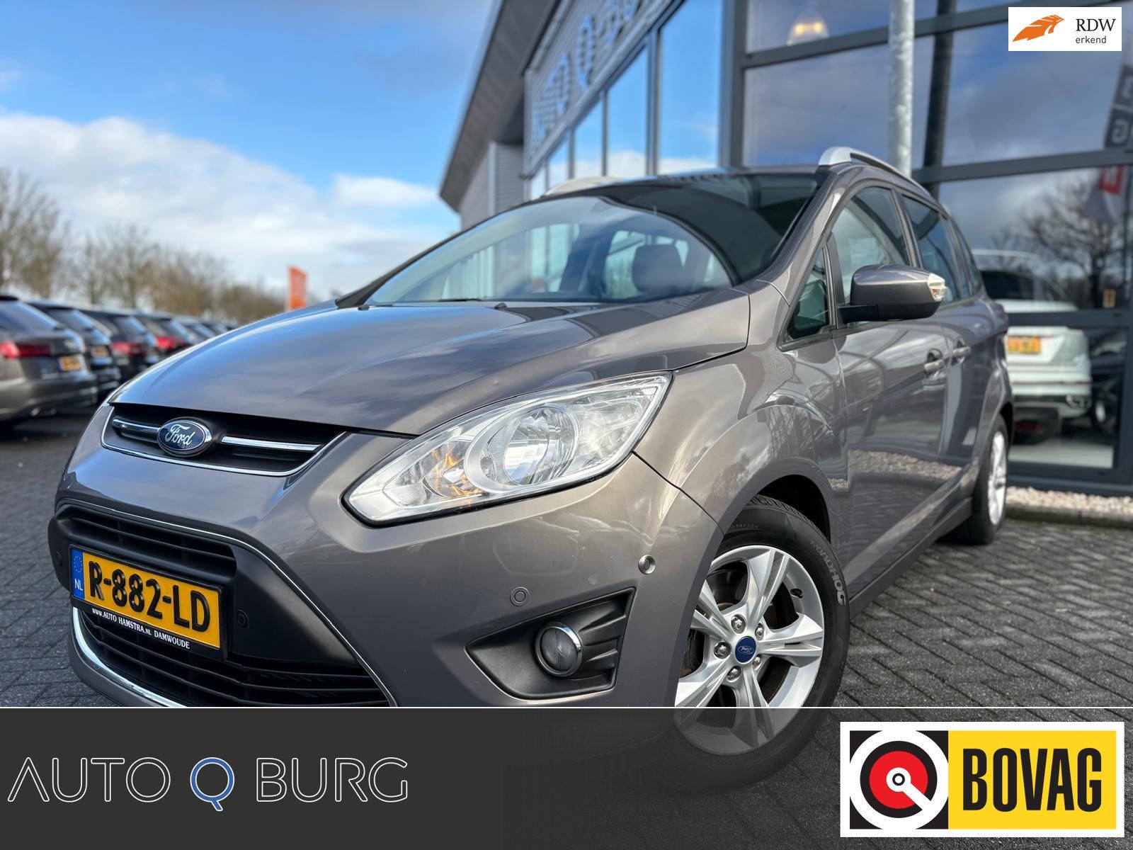 Ford Grand C-Max 1.0 Lease Trend | 7 Persoons | Stoel Verwar, Auto's, Ford, Bedrijf, Te koop, Grand C-Max, ABS, Airbags, Airconditioning