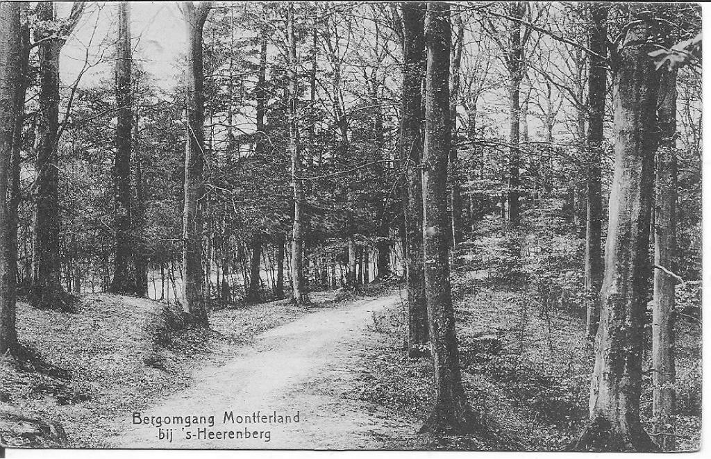 Bergomgang Montferland bij 's Heerenberg., Ophalen of Verzenden, 1920 tot 1940, Ongelopen, Gelderland