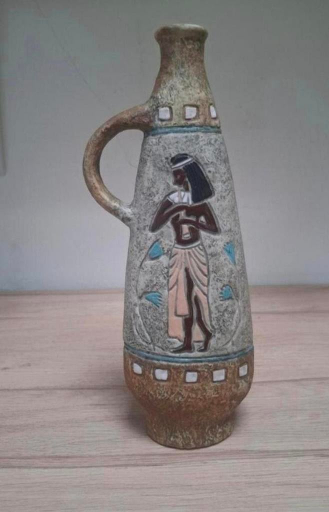 Egyptische amfoorvaas., Antiek en Kunst, Ophalen of Verzenden