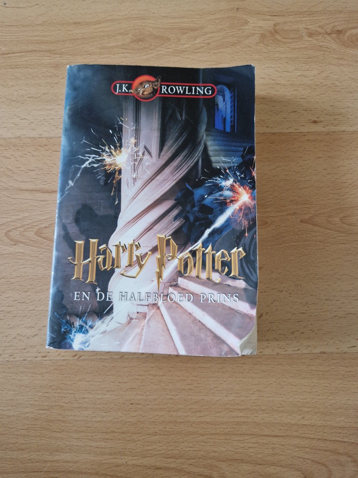 boek harry potter en halfbloed prins deel 6 jk rowling, Ophalen of Verzenden, Zo goed als nieuw, Boek of Poster