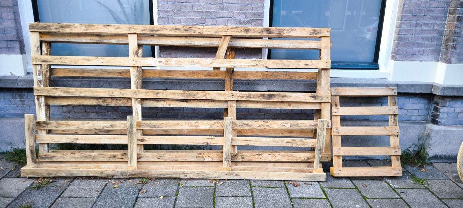 Pallets hout, Ophalen, 200 tot 250 cm, 50 mm of meer, Vuren