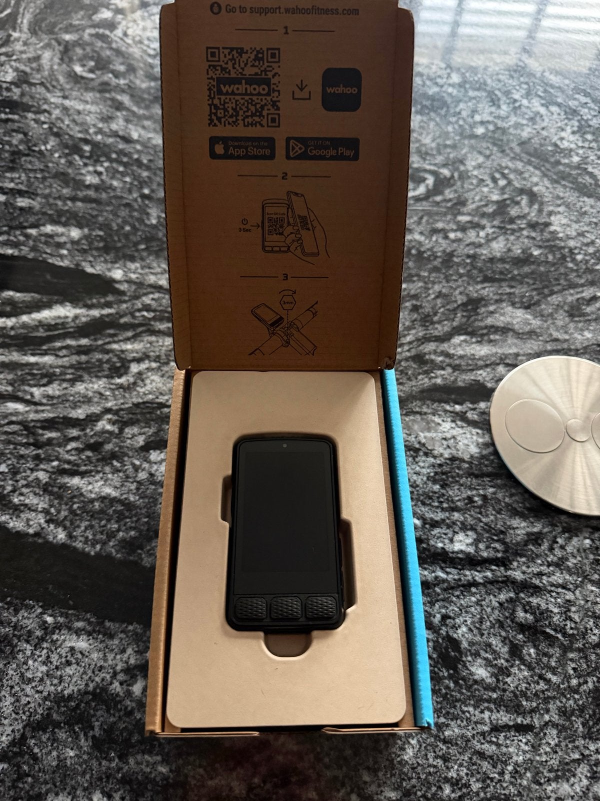 Wahoo Elemnt Roam V3 Fietscomputer - Zo goed als nieuw, Ophalen, Draadloos, Zo goed als nieuw
