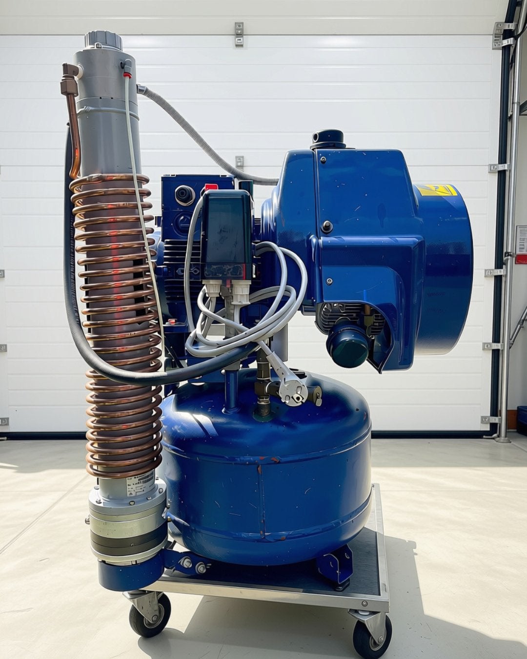Refurbished Durr Dental 3 cilinder compressor olievrij, Ophalen, Gebruikt, 6 tot 10 bar, 25 tot 100 liter