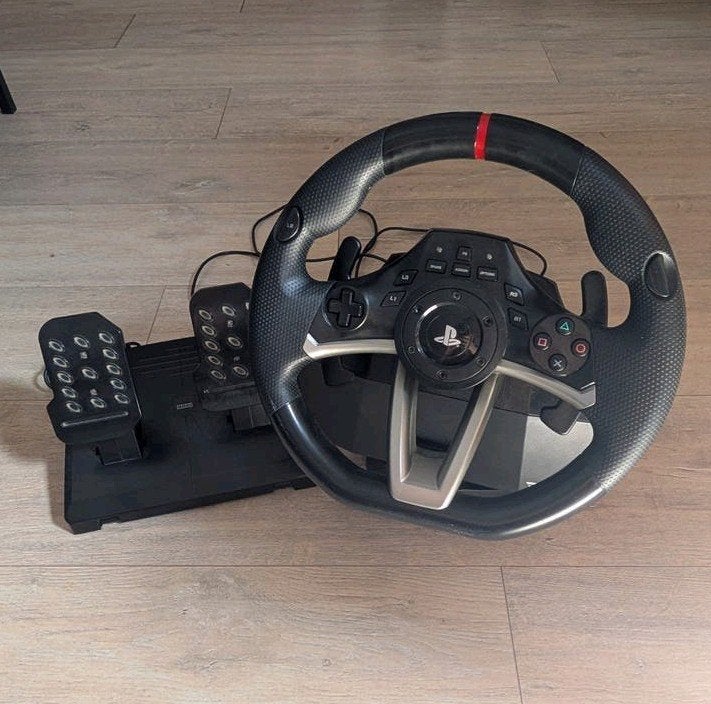 Hori Racing Wheel Apex Controller voor PS4/PS3/PC, Spelcomputers en Games, Ophalen, Gebruikt, Stuur of Pedalen, PlayStation 3