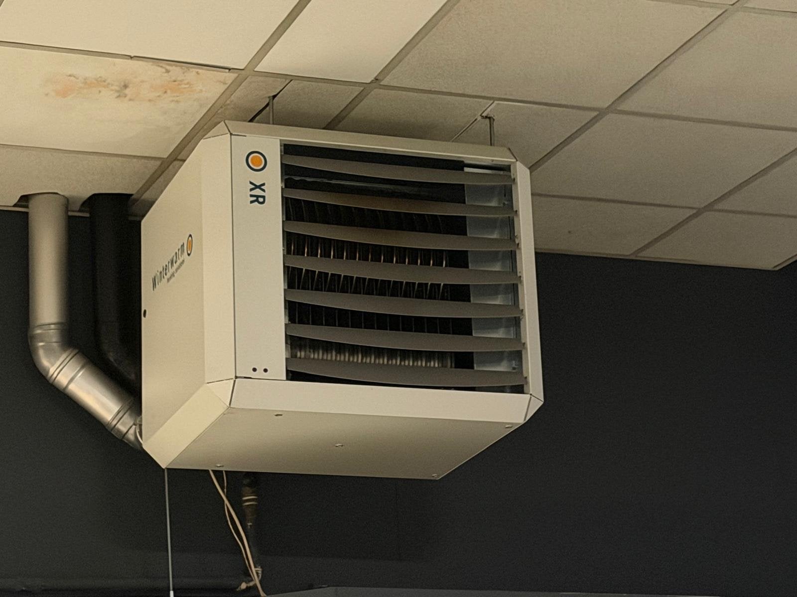Winterwarm XR 50 Heater - Industriële Verwarming, Doe-het-zelf en Verbouw, Gebruikt, Overige typen, Ophalen of Verzenden, 60 tot 150 cm