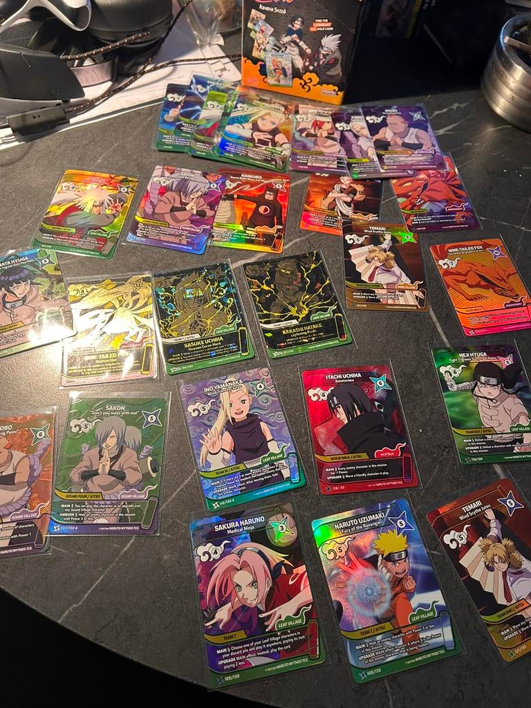 First edition Naruto mythos geopende box, complete inhoud, Ophalen of Verzenden, Zo goed als nieuw