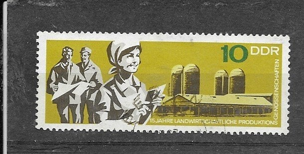 DDR mi.1332, gestempeld, Verzenden, Overige landen, Gestempeld