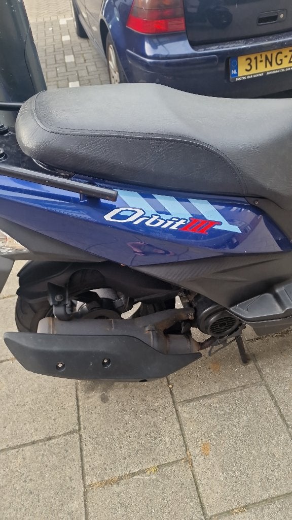 Scooter, Fietsen en Brommers, Ophalen, Gebruikt, 49 cc, Benzine
