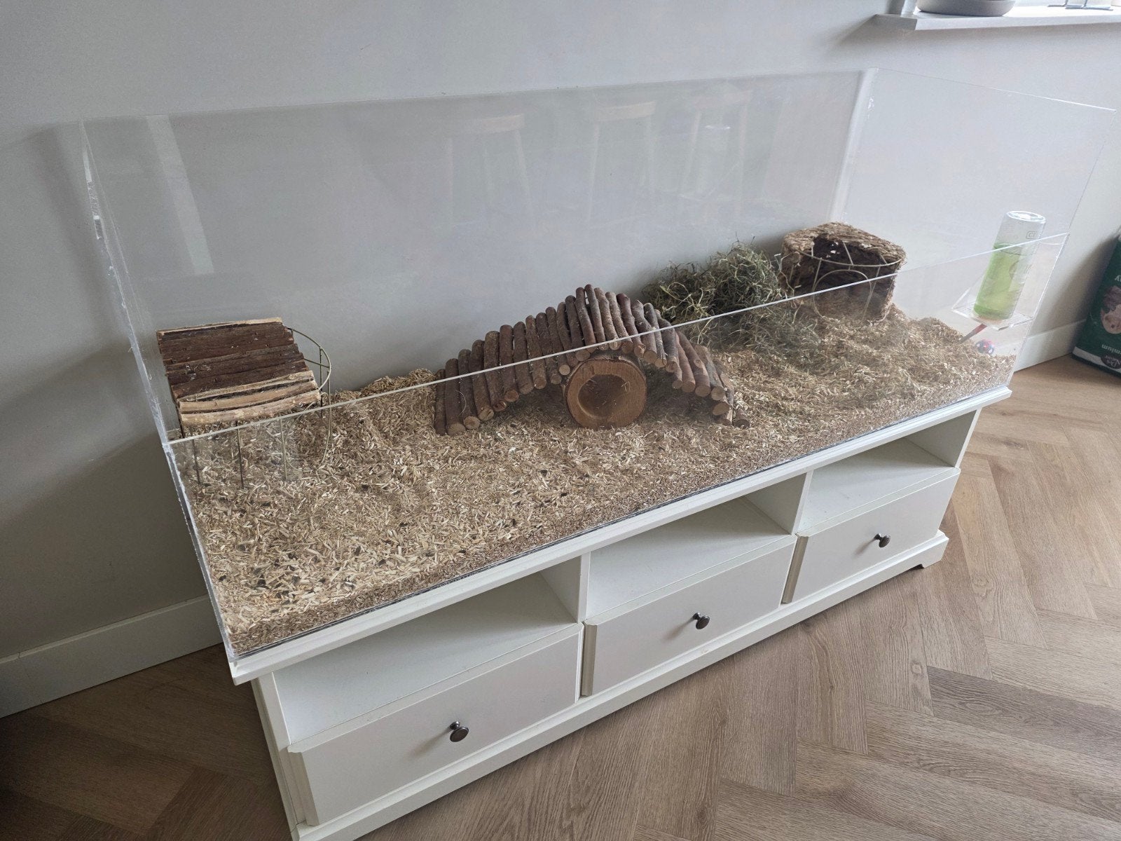 plexiglas hok, Ophalen, Zo goed als nieuw, Hok, Muis