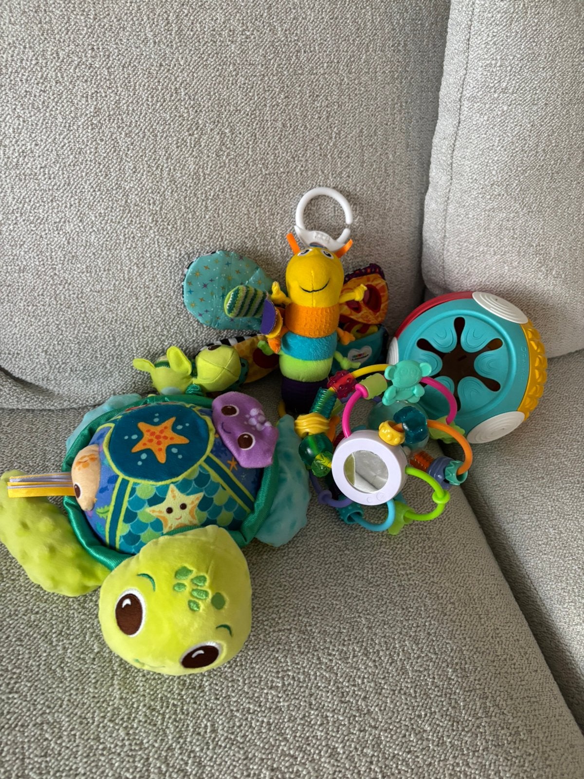 Bundel babyspeelgoed (lamaze, vtech), Kinderen en Baby's, Ophalen, Zo goed als nieuw, Overige typen