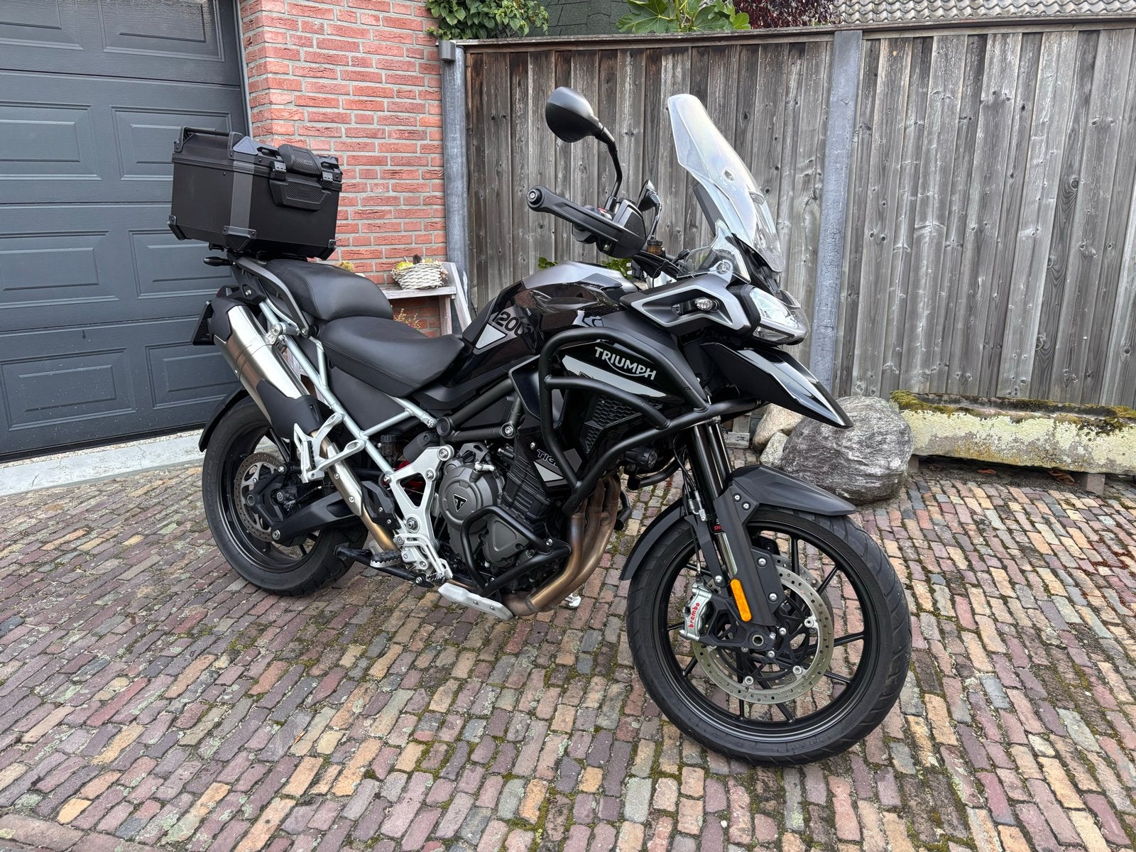 Triumph Tiger 1200 GT PRO met topkoffer, Handvatverwarming, Motorrijbewijs A, Gebruikt, 3 cilinders