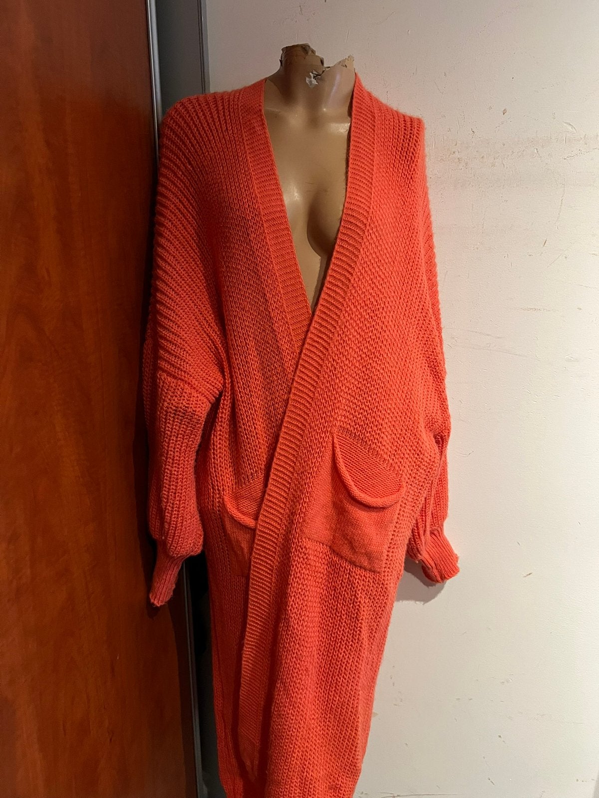 DOLCE MAGLIFICIO vest maat m zgan oranjeroze, Maat 38/40 (M), R, G, Oranje