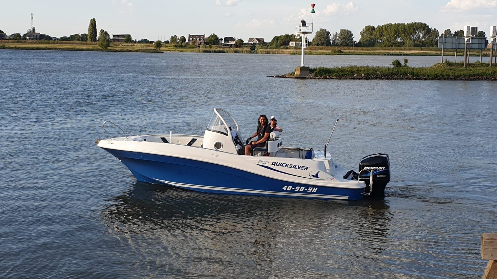 Quick Silver 800 Commander, Watersport en Boten, 3 m, 400 pk, Ophalen of Verzenden, Zo goed als nieuw