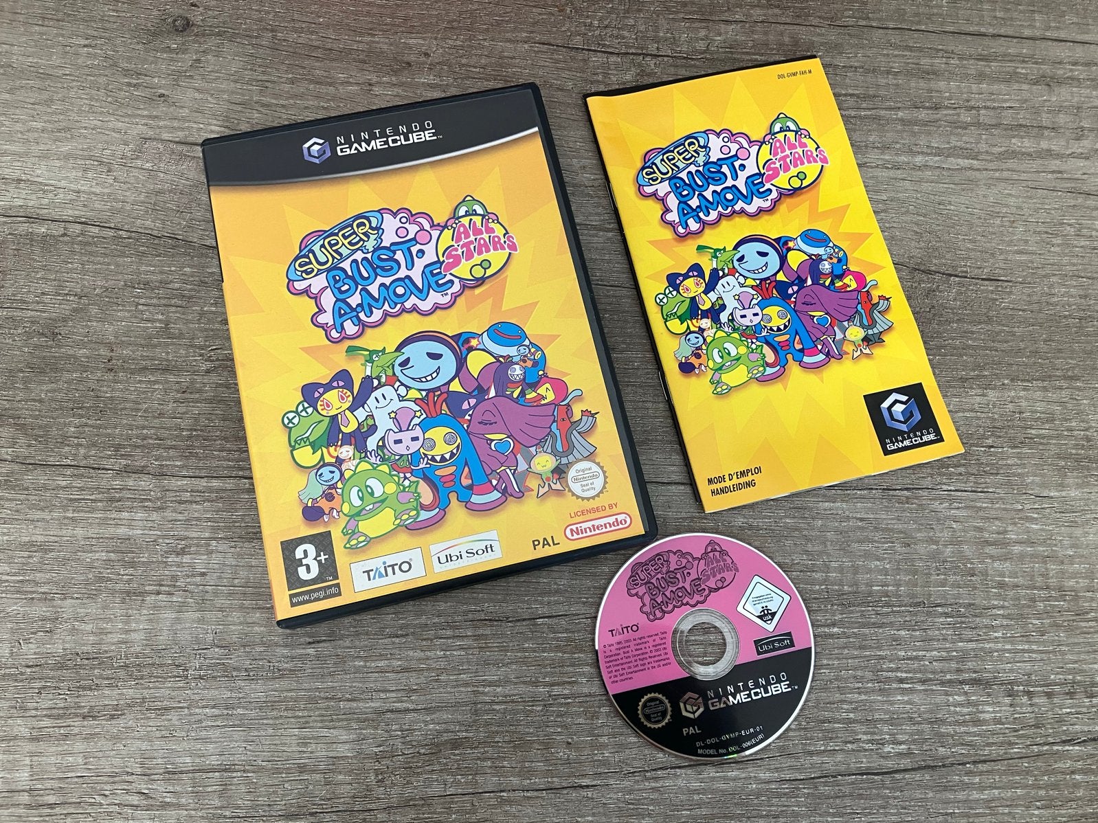 Super Bust-A-Move All Stars Nintendo GameCube, Spelcomputers en Games, Games | Nintendo GameCube, Puzzel en Educatief, 1 speler