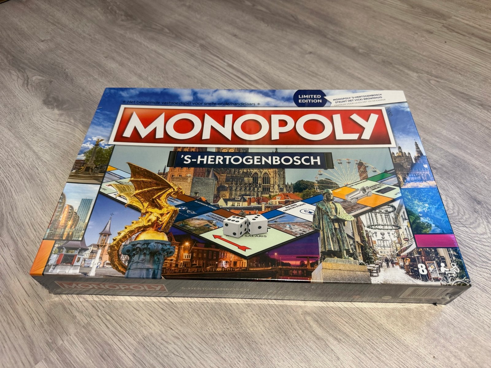 Monopoly 's-Hertogenbosch - Limited Edition, Drie of vier spelers, Ophalen of Verzenden, Nieuw