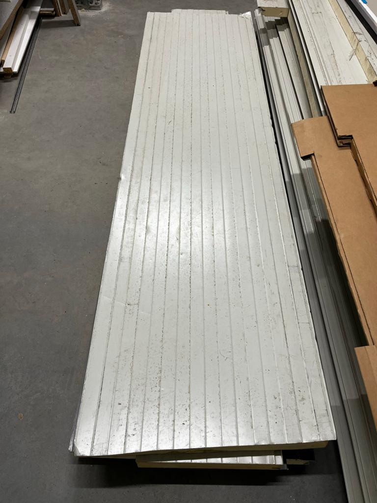 Isolatiepanelen sandwichpanelen 100 mm, Overige materialen, 5 tot 10 m², Zo goed als nieuw, Muurisolatie
