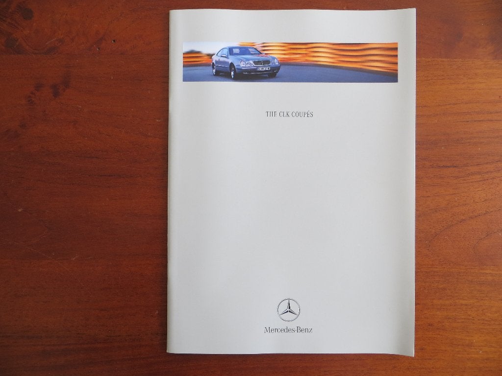 Mercedes-Benz the CLK coupés (april 1998), Ophalen of Verzenden, Nieuw, Mercedes