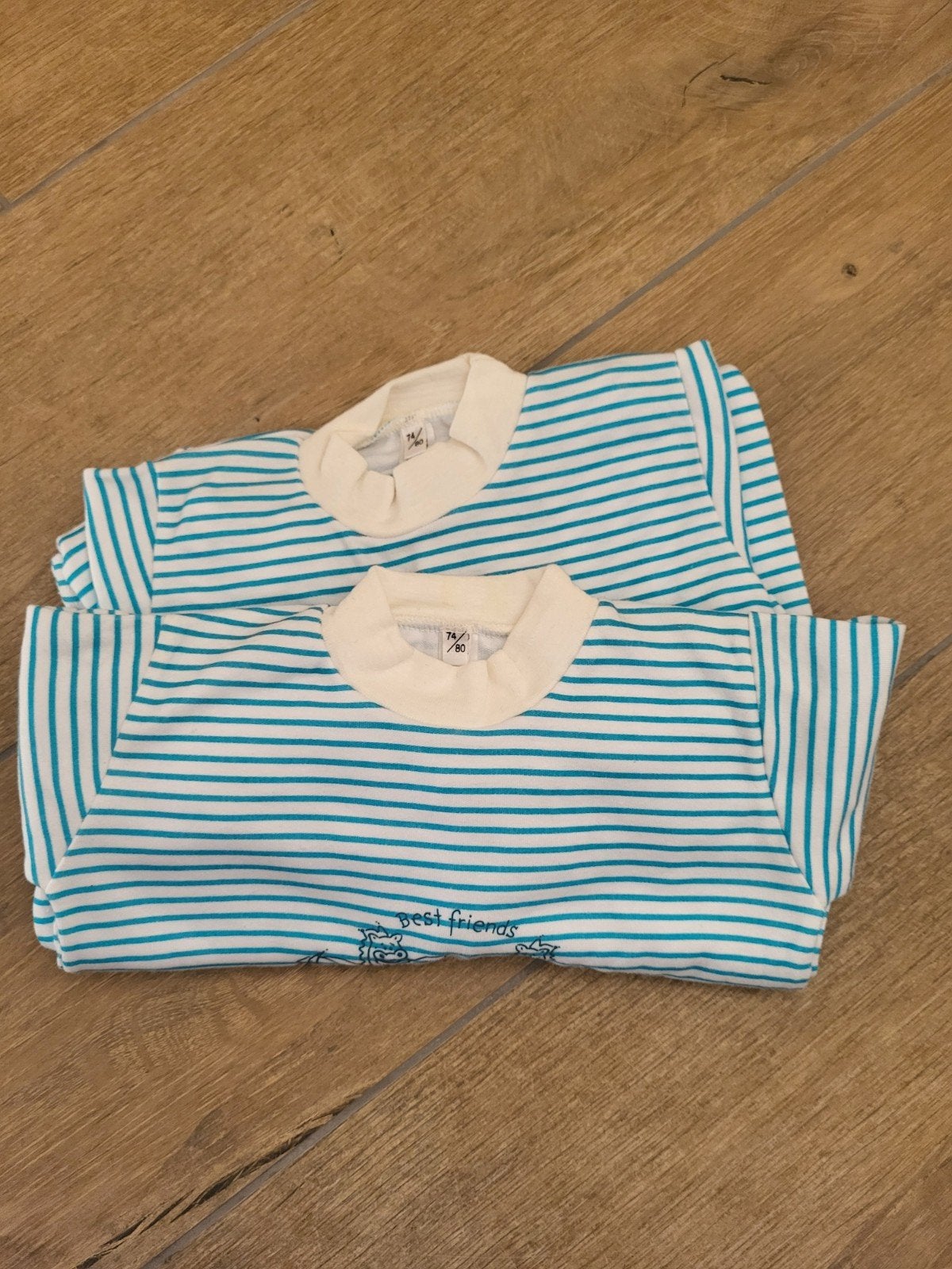 2x Pyjama setje 'Best Friends' maat 74/80, Ophalen of Verzenden, Nieuw, Jongetje of Meisje, Nacht- of Onderkleding