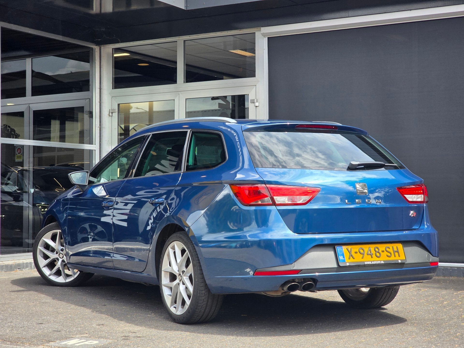 Seat Leon ST 1.4 TSI FR Business / DCC / CRUISE / CLIMA, Euro 5, Zwart, Leder en Stof, 122 pk