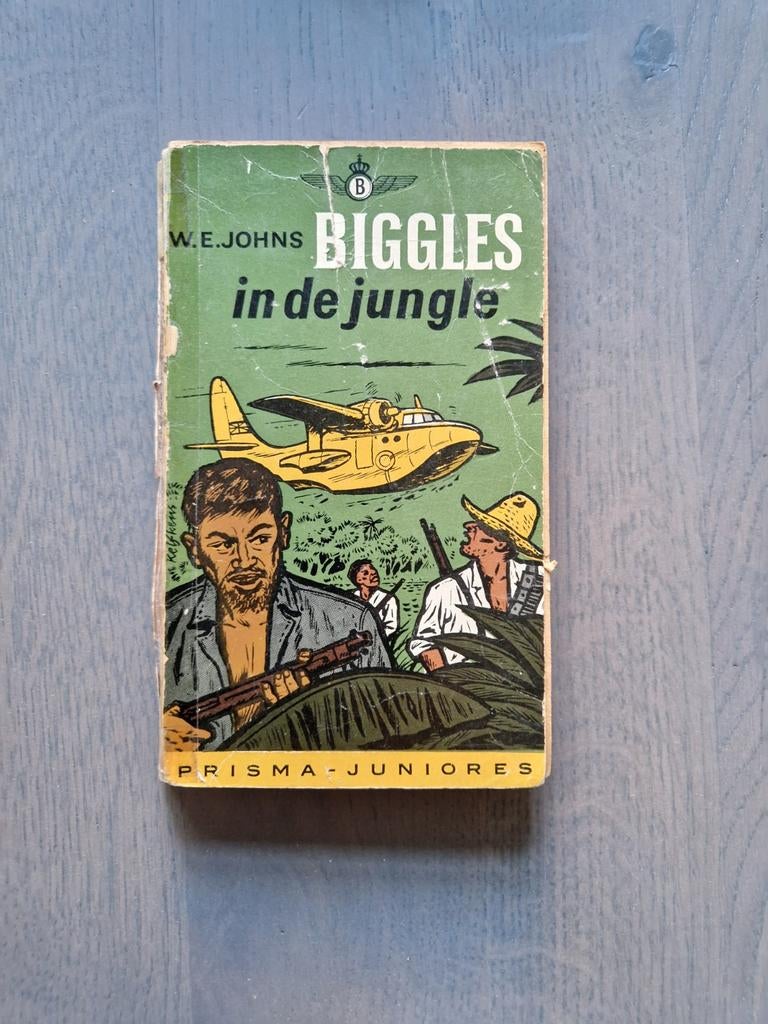 Biggles in de jungle - Biggles pockets nr. 20, Boeken, Avontuur en Actie, Ophalen, Gelezen, W.E. Johns