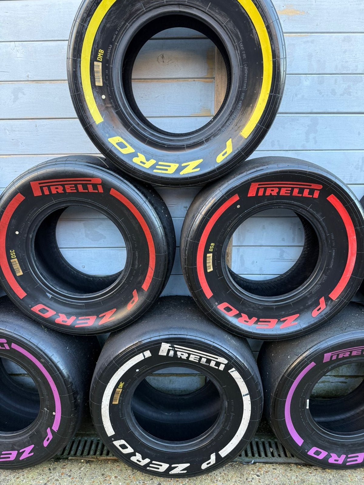 Pirelli P Zero F1 Showbanden - Diverse kleuren, Verzamelen, Ophalen, Gebruikt, Formule 1
