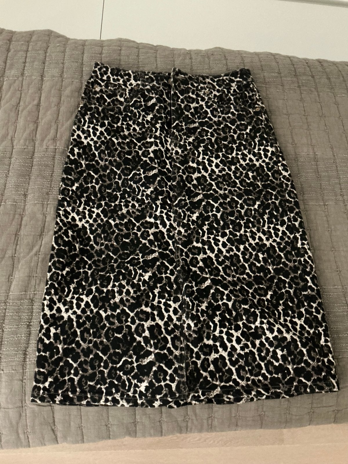 Wibra jeansrok in dierenprint / maat 38 / NIEUW, Kleding | Dames, Maat 38/40 (M), Meerkleurig, Nieuw, Ophalen of Verzenden