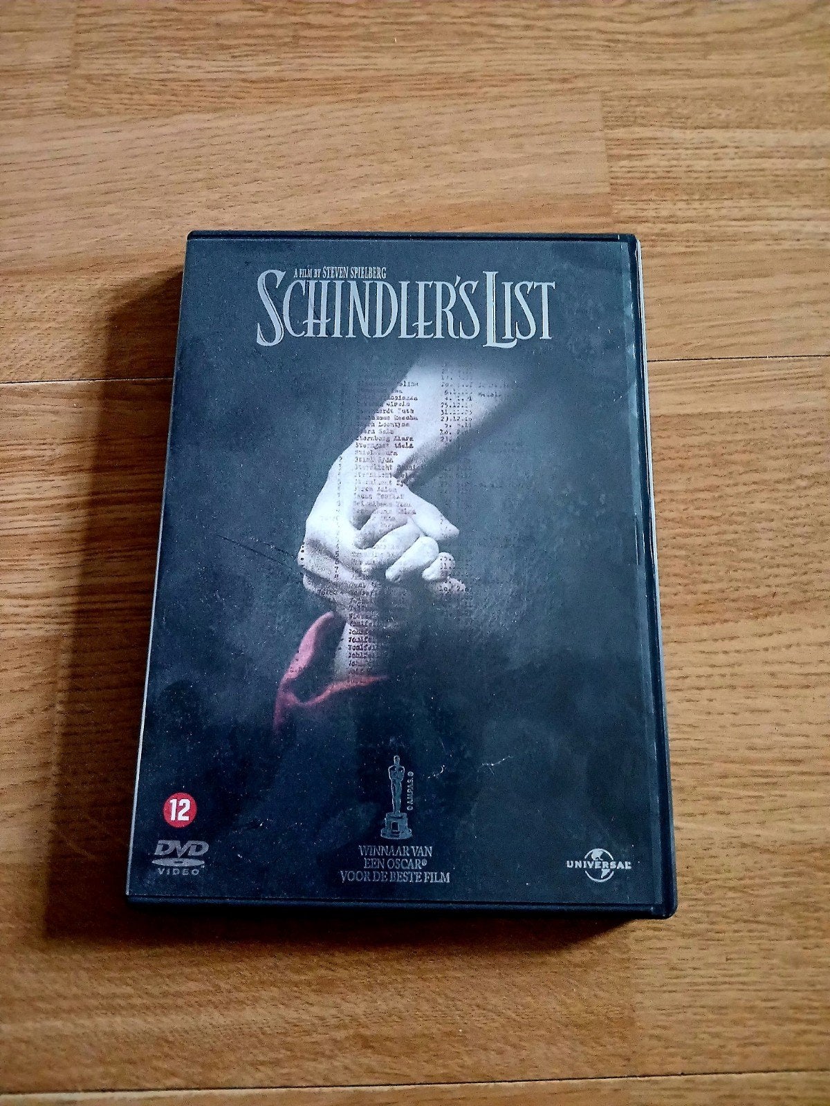 Schindler's List DVD - Oscarwinnaar van Steven Spielberg, Ophalen, Gebruikt, Waargebeurd drama, Vanaf 12 jaar