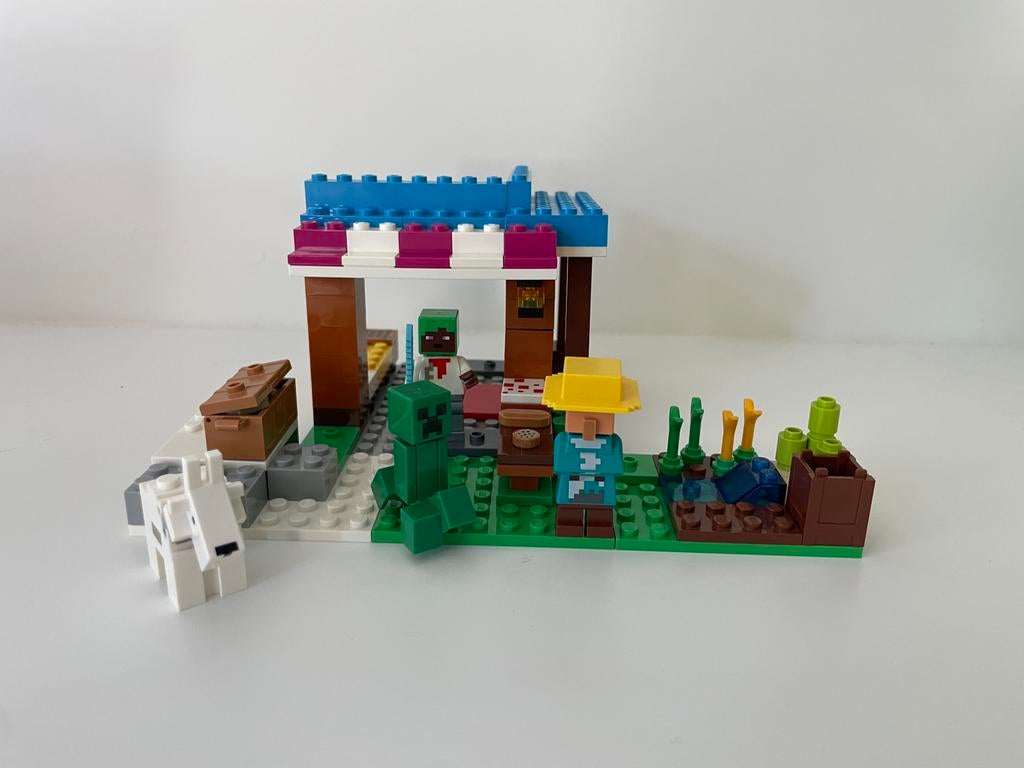 Lego Minecraft De bakkerij 21284, Ophalen of Verzenden, Gebruikt