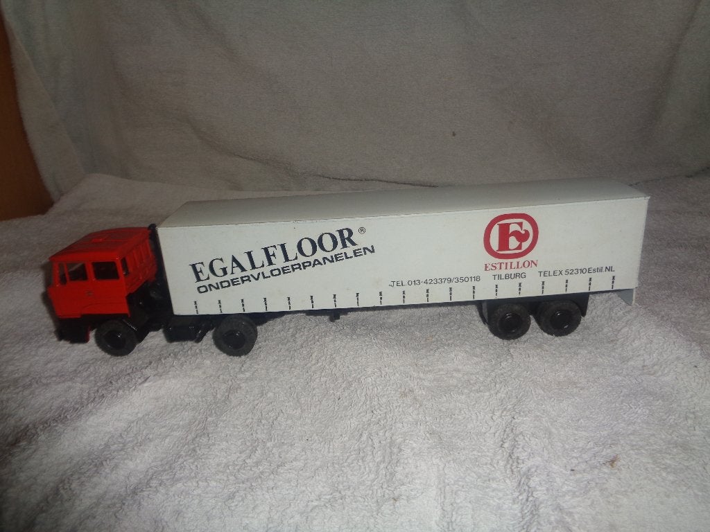 Lion car Daf Rien van de Bogerd ESTILLON EGAFLOORT, Ophalen of Verzenden, Zo goed als nieuw, Bus of Vrachtwagen, Lion Toys