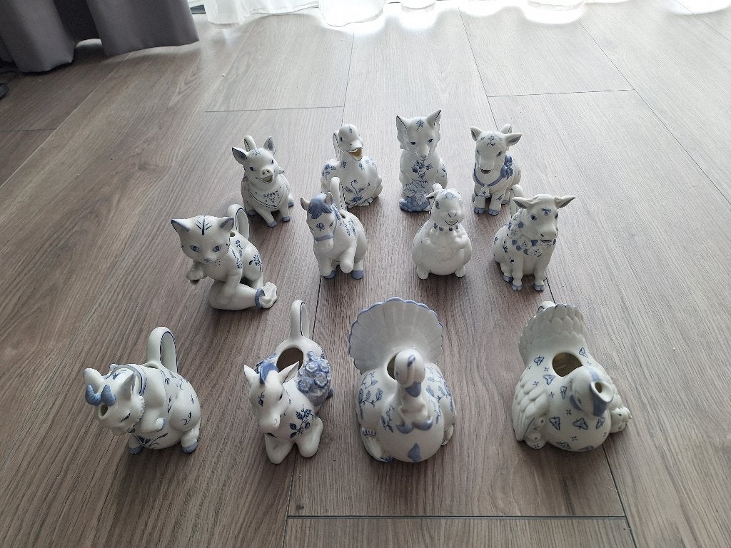 Melkkannetjes Country Friends, Ophalen