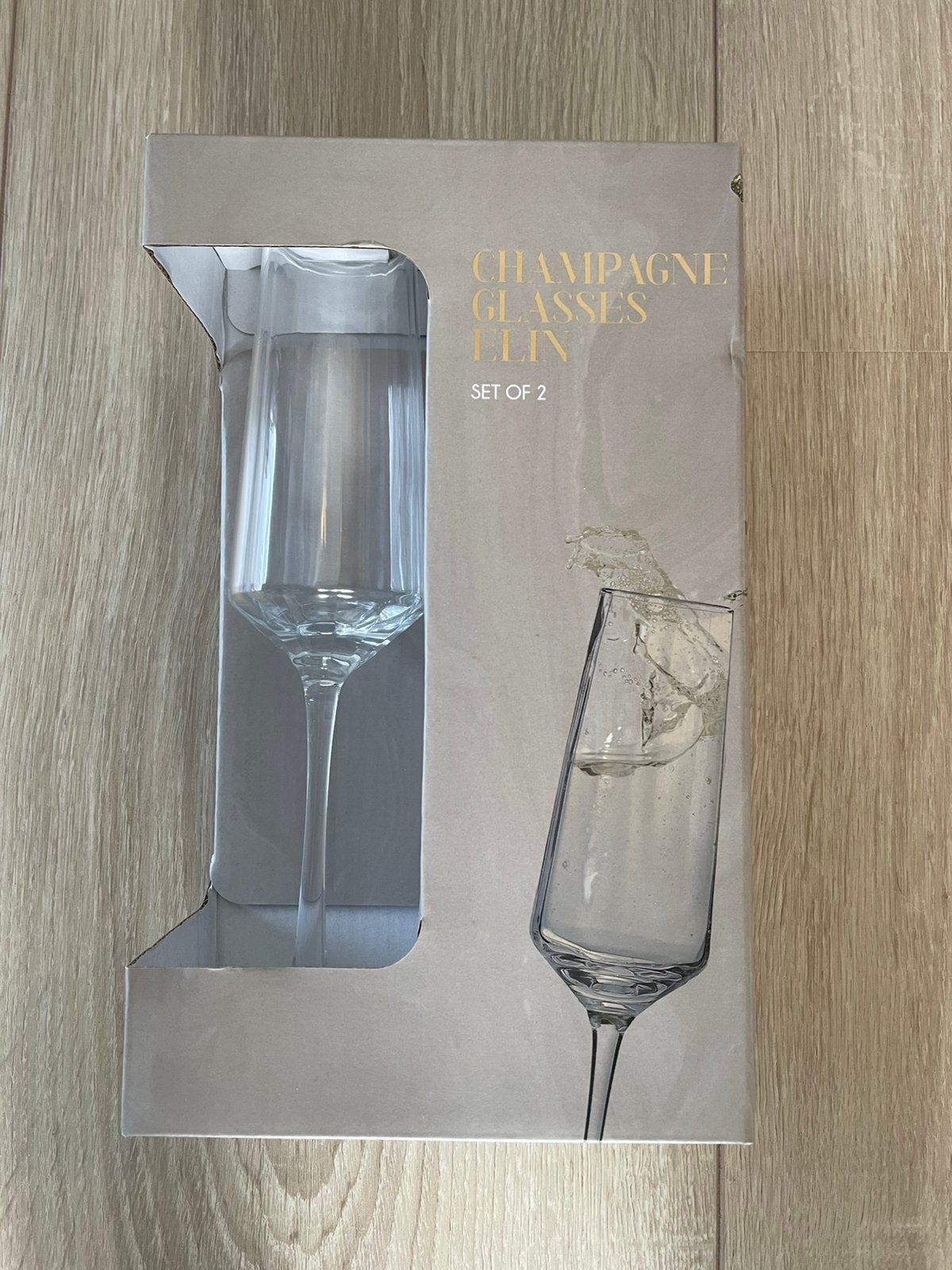 Champagne glazen, Ophalen of Verzenden, Zo goed als nieuw, Overige typen