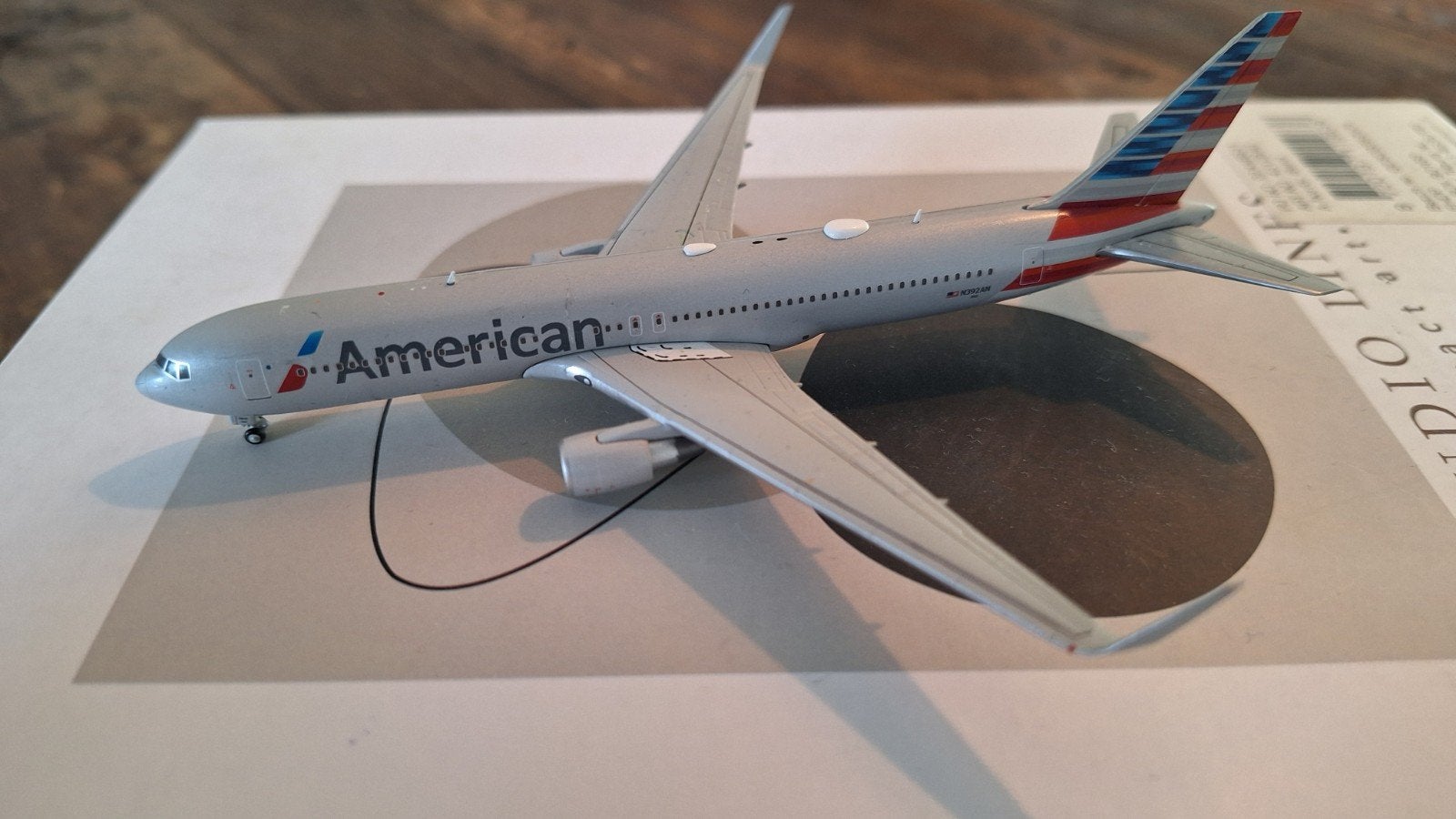 GeminiJets American Airlines Boeing 767-300 modelvliegtuig, Ophalen of Verzenden, Zo goed als nieuw, 1:200 of kleiner, Overige merken