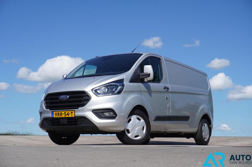 Ford Transit Custom 2.0 TDCI L2H1 * Dealeronderhouden * Lang, Voorwielaandrijving, Stof, Gebruikt, 4 cilinders