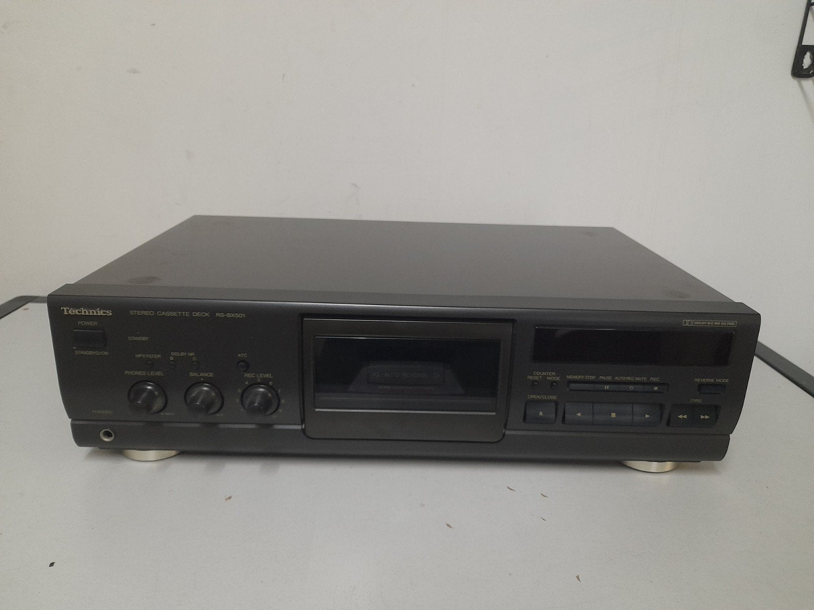 Technics stereo cassette deck RS-BX501, Ophalen of Verzenden, Enkel, Overige merken, Auto-reverse
