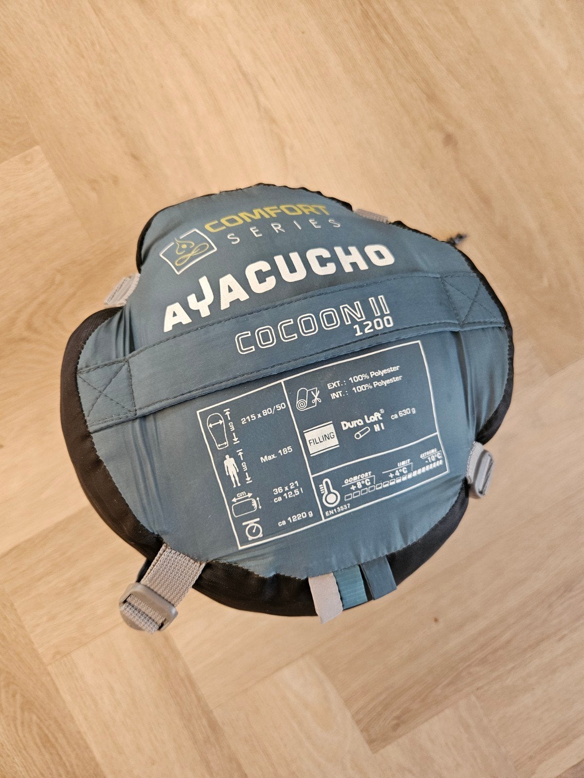 Ayacucho Cocoon II 1200 Slaapzak - Comfortabel en Warm, Caravans en Kamperen, Ophalen of Verzenden, Gebruikt