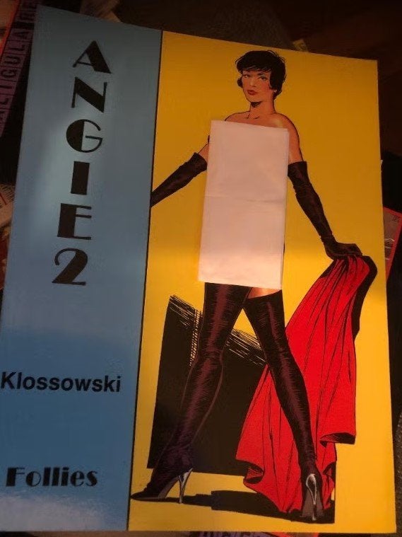 angie 2 follies 12 erotisch k4, Eén stripboek, Ophalen of Verzenden, Zo goed als nieuw