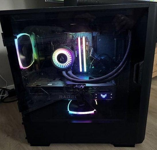Game PC met 7600x3D, Asus Tuf 9070, 32GB Ram en 1TB SSD, Ophalen, 32 GB, ASUS, Zo goed als nieuw
