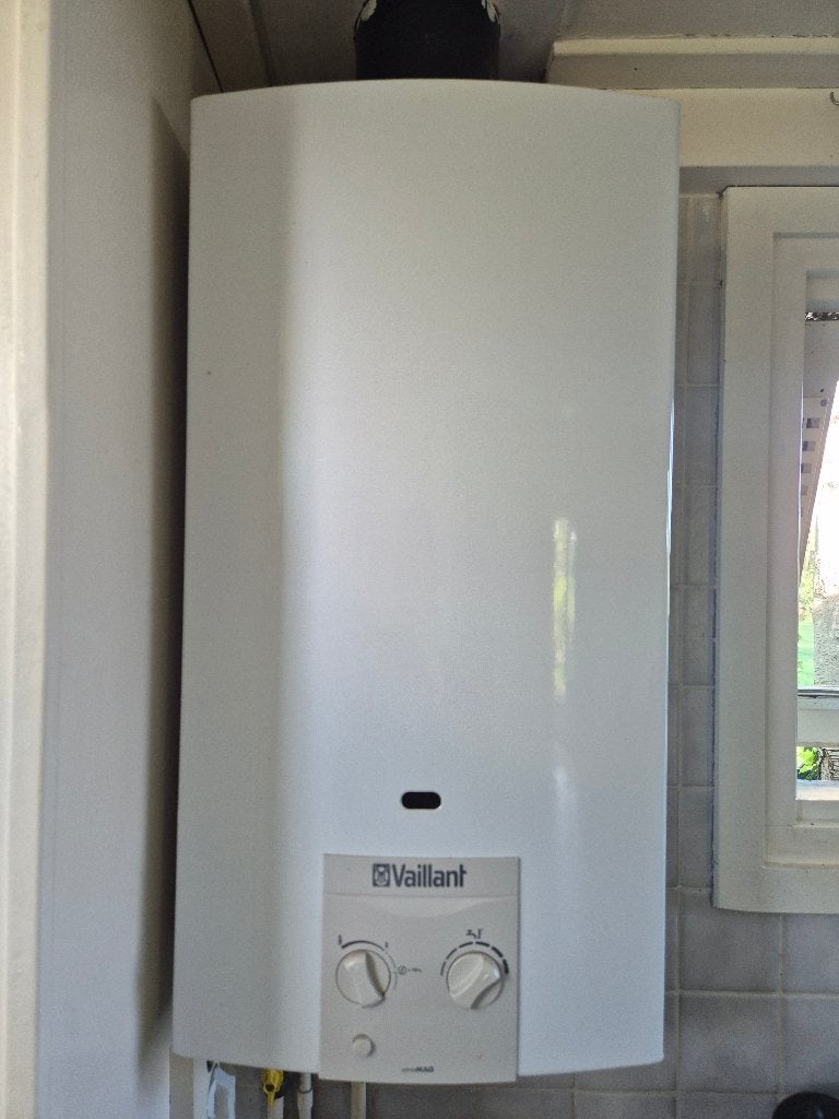 Vaillant geizer, Ophalen, Gebruikt, Overige typen, Minder dan 60 cm