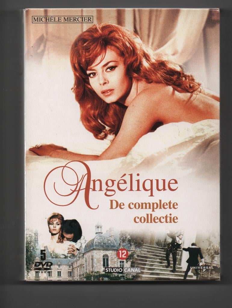 Angelique - 5 dvds in 1 box, Vanaf 12 jaar, Ophalen of Verzenden, Gebruikt, Drama