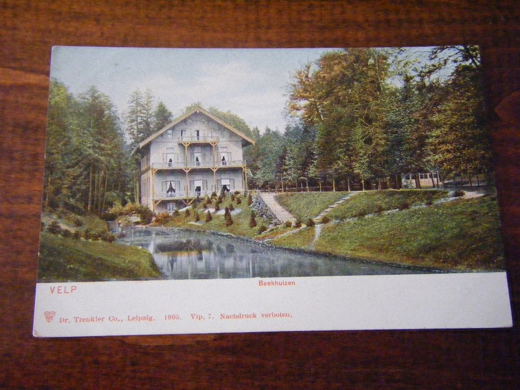 M39 - Velp - Beekhuizen - 1905 - Mooi/Oud, Ophalen of Verzenden, Voor 1920, Gelderland