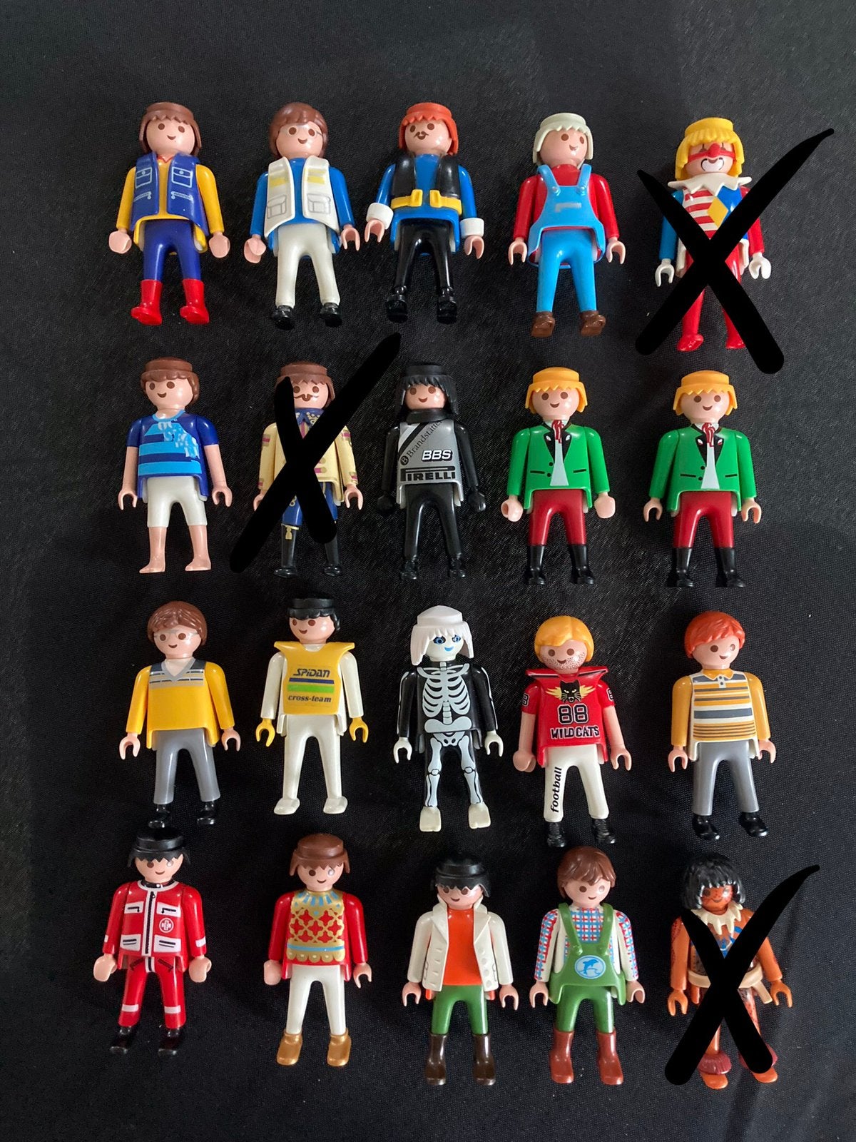 Playmobil mannen poppen 22, Ophalen of Verzenden, Zo goed als nieuw