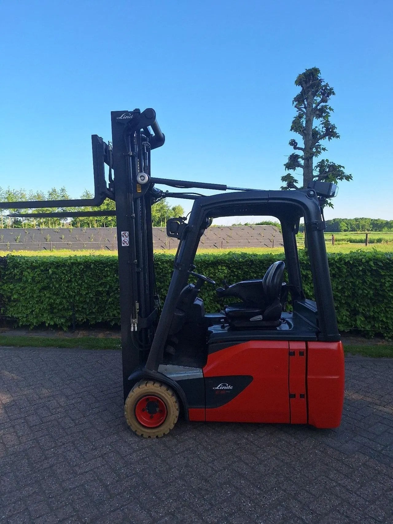 Linde e18evo 3 delig freelift side shift (bj 2018), Overige aandrijving, Heftruck, Linde