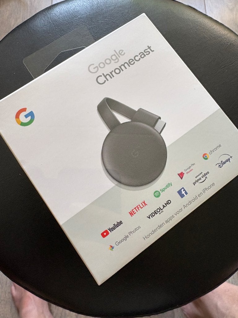 Google Chromecast 3e generatie – nieuw/ongeopend – 1080p, Audio, Tv en Foto, Mediaspelers, Ophalen of Verzenden, Nieuw, HDMI