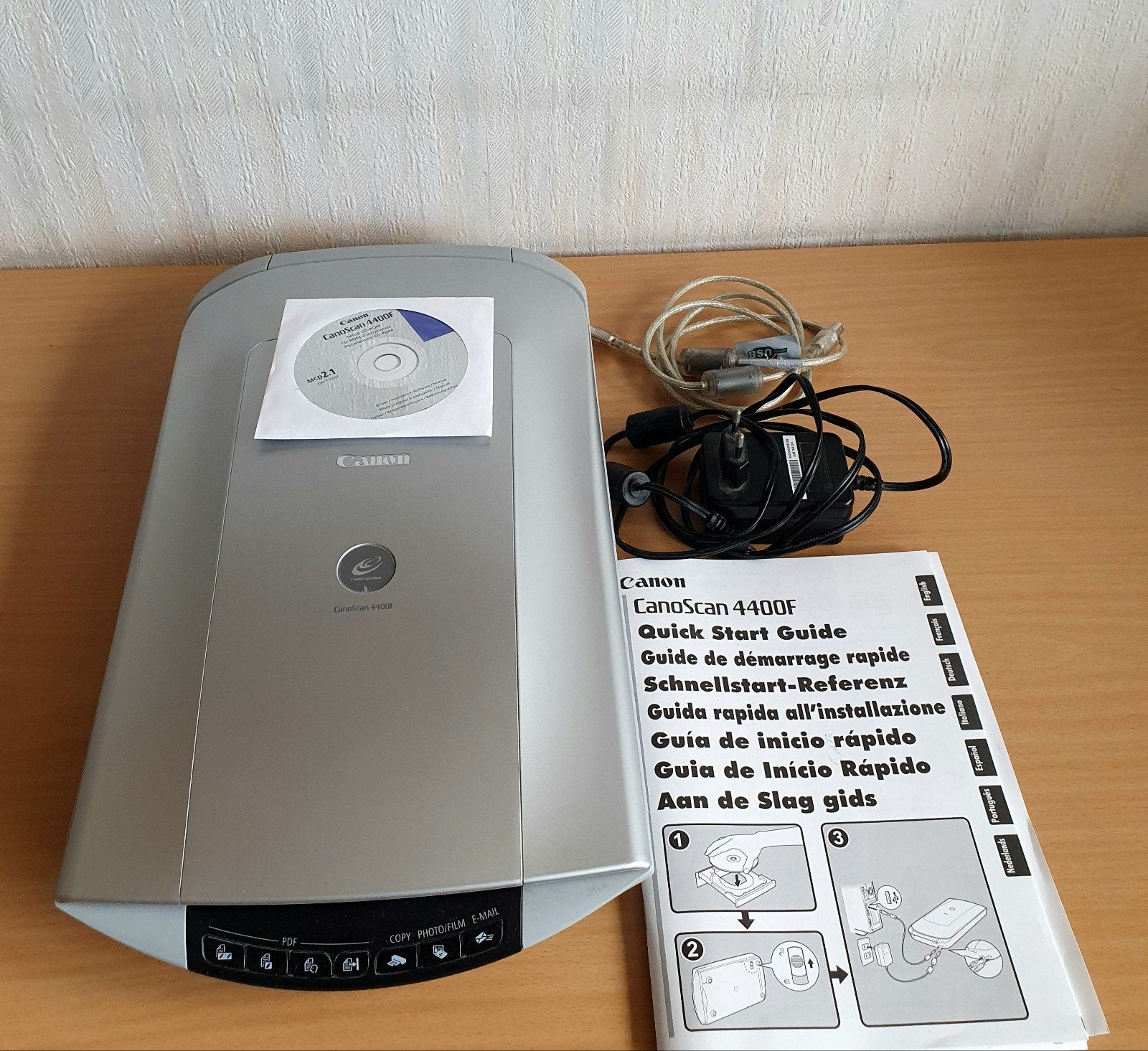 Scanner, Ophalen, Canon, Zo goed als nieuw, Flatbedscanner
