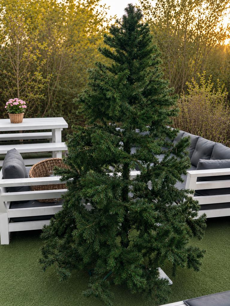 Kunstkerstboom met verlichting van de Intratuin, Diversen, Kerst, Ophalen of Verzenden, Gebruikt