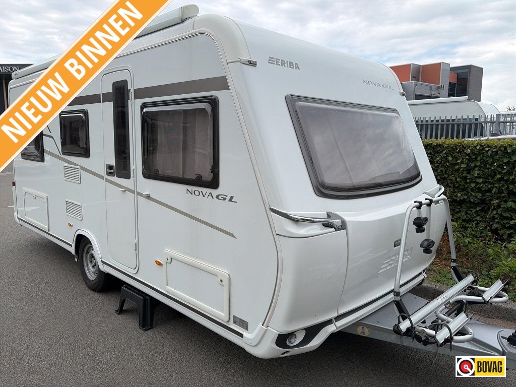 Eriba Nova 495 GL 2017 MOVER | LUIFEL | FIETSDR., Bedrijf, 5 tot 6 meter, Eriba, 1250 - 1500 kg